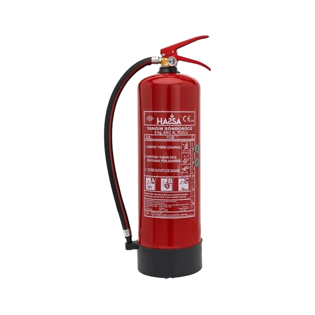 6 KG ABC Tozlu Yangın Söndürme Cihazı