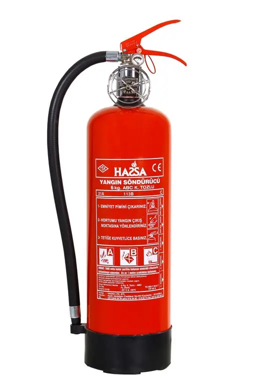 6 Kg ABC Tozlu Bodyguard Yangın Söndürme Cihazı
